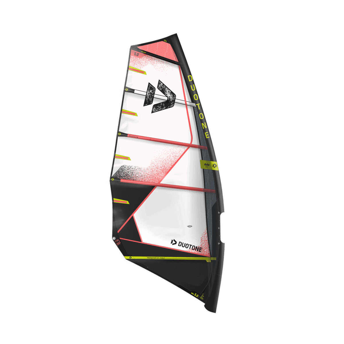 Duotone Duke 2027 windsurf sail, C06 Black/White, manufacturer article 14270-1204