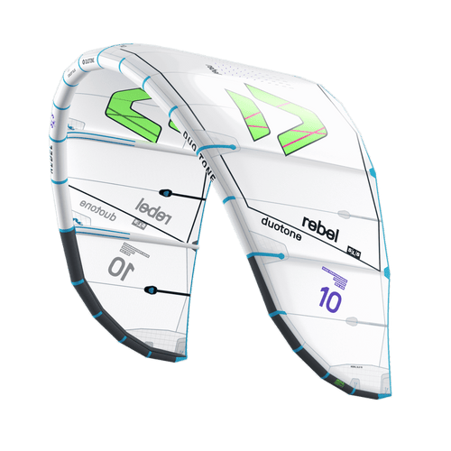 Duotone Rebel SLS Concept Blue 2027 kite in White/Undyed — view 1
