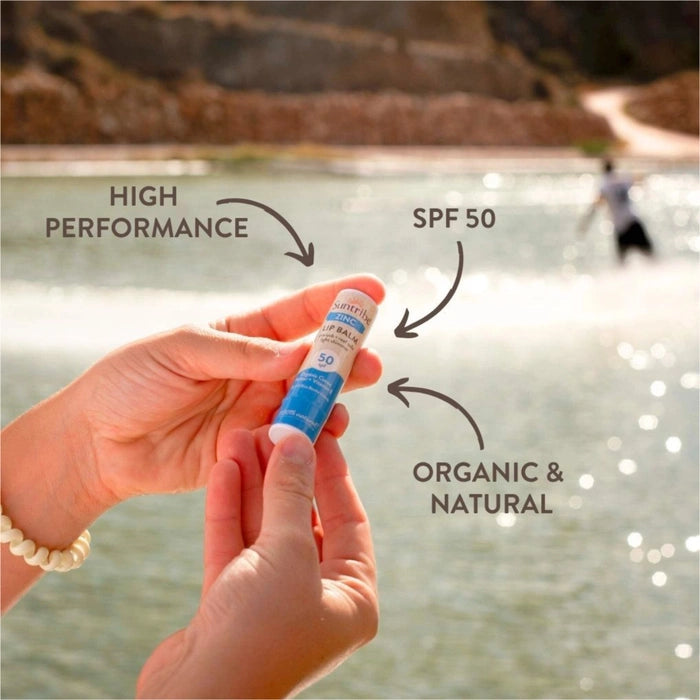 Suntribe Organic Zink Lip Balm 50 SPF