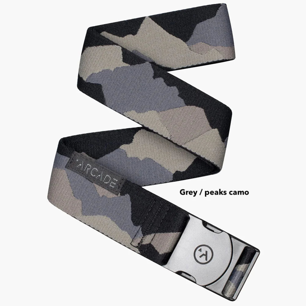 Arcade - Arcade Belt Grey Peaks Camo - The Kitesurf Centre