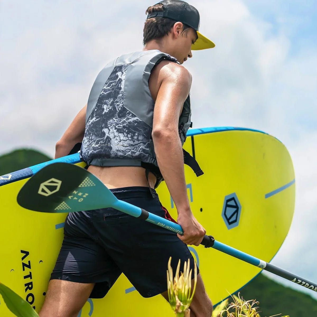 Aztron - Aztron NSV Buoyancy Aid Grey - The Kitesurf Centre