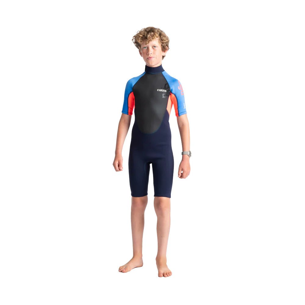 C - Skins - C - Skins Element Shorty 3/2mm Junior Wetsuit - The Kitesurf Centre