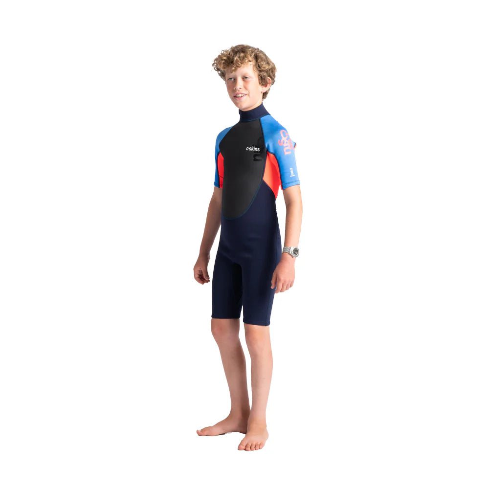 C - Skins - C - Skins Element Shorty 3/2mm Junior Wetsuit - The Kitesurf Centre