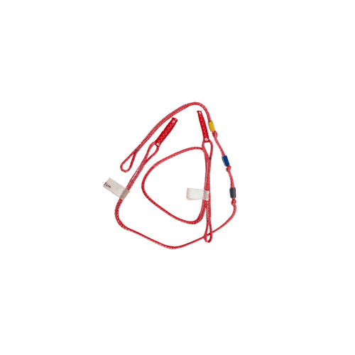 Duotone Kiteboarding - Duotone Back Pigtail Y Neo SLS left/red (SS24) - The Kitesurf Centre