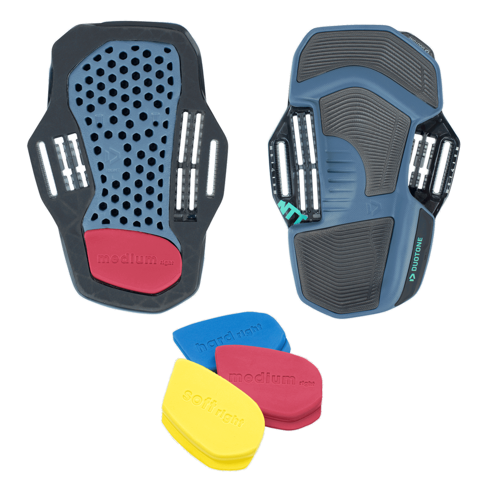 Duotone Kiteboarding - Duotone Entity Ergo Pads (SS20-SS22) (1pair) - The Kitesurf Centre