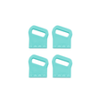 Duotone Kiteboarding - Duotone Entity Strap Buckle Set (SS12-SS22) (4pcs) - The Kitesurf Centre