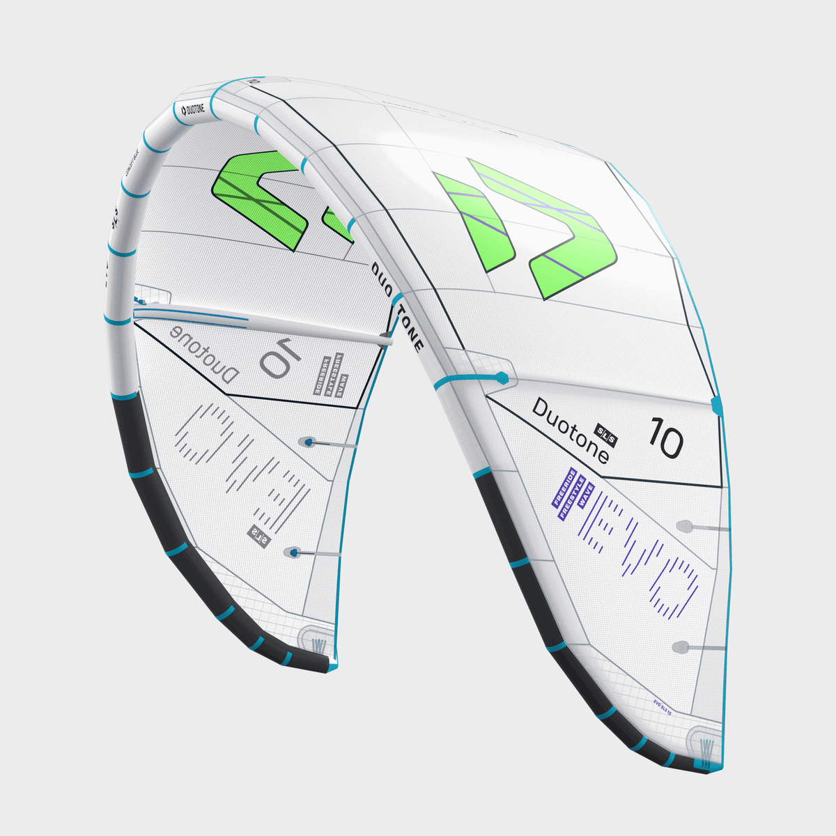 Duotone Kiteboarding - Duotone Evo SLS Concept Blue 2027 Kite - The Kitesurf Centre