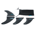 Duotone Kiteboarding - Duotone Fins TS - M Front with NQ Fins (SS15 - onw) (4pcs) - The Kitesurf Centre