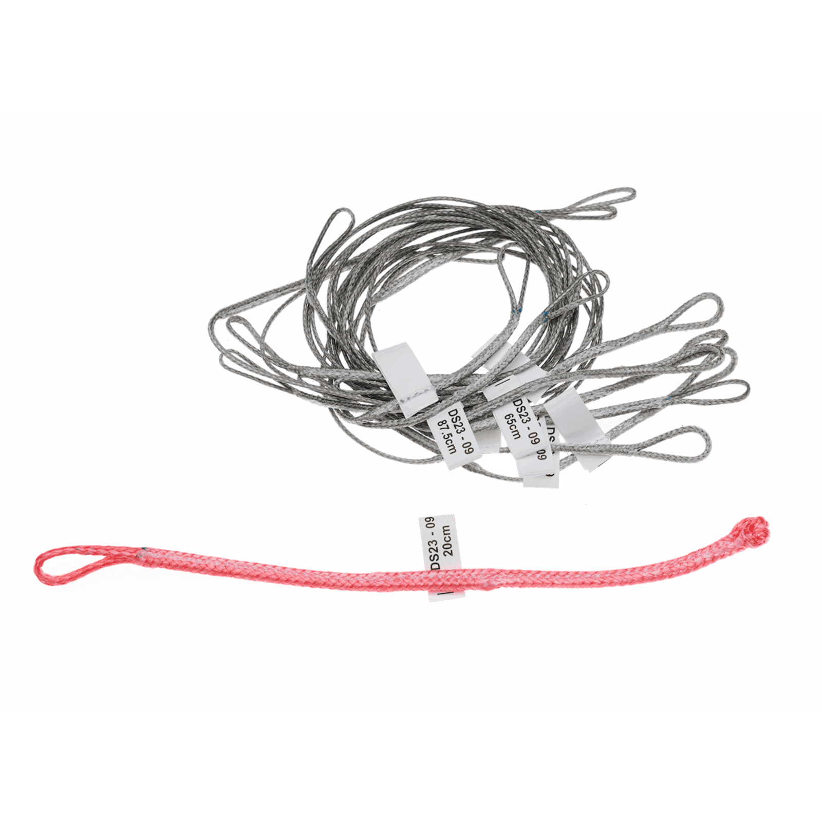 Duotone Kiteboarding - Duotone Front Bridle Set Dice SLS left/red (SS23) - The Kitesurf Centre
