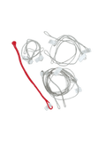 Duotone Kiteboarding - Duotone Front Bridle Set Evo left/red (SS26) - The Kitesurf Centre