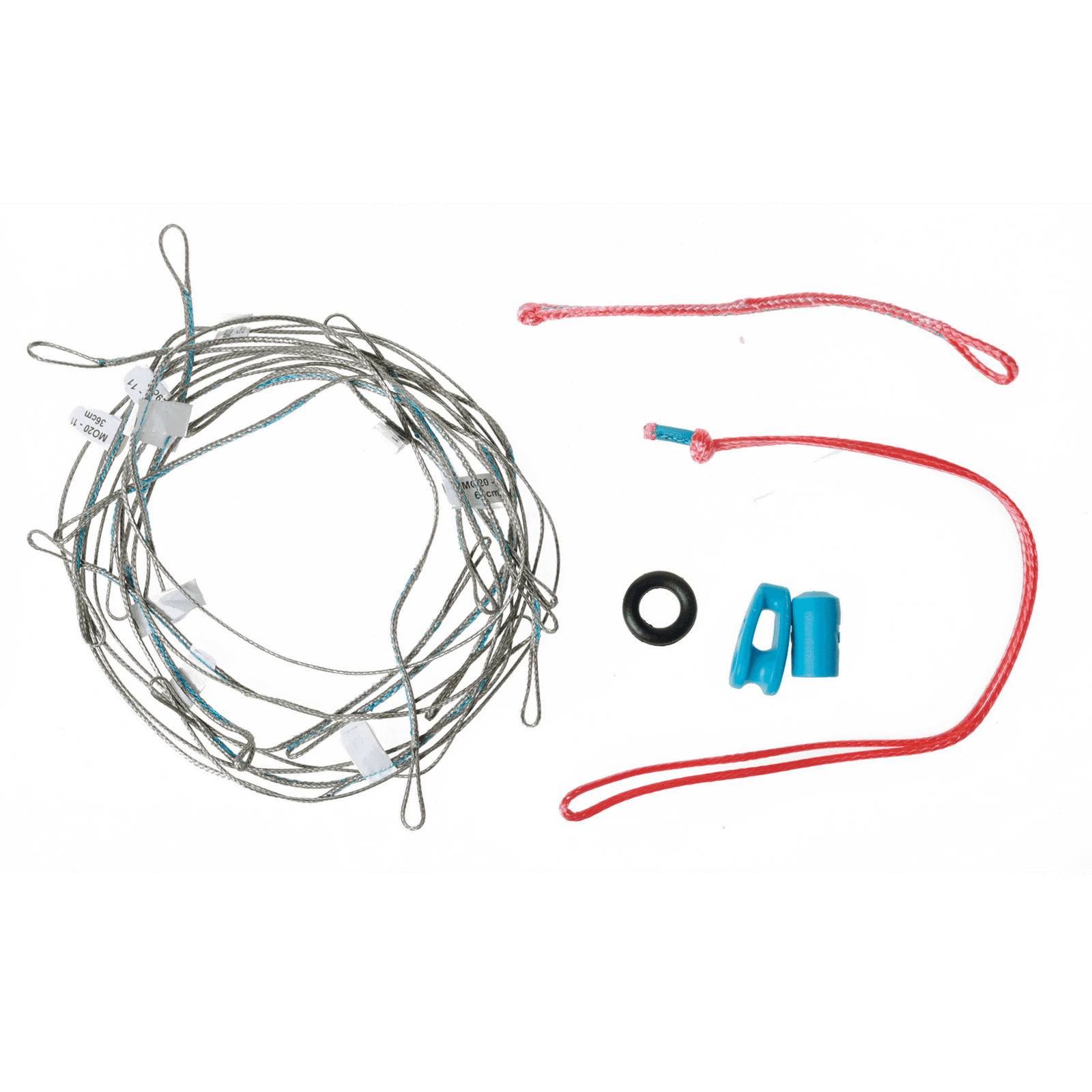 Duotone Kiteboarding - Duotone Front Bridle Set Mono left/red (SS20-21) - The Kitesurf Centre