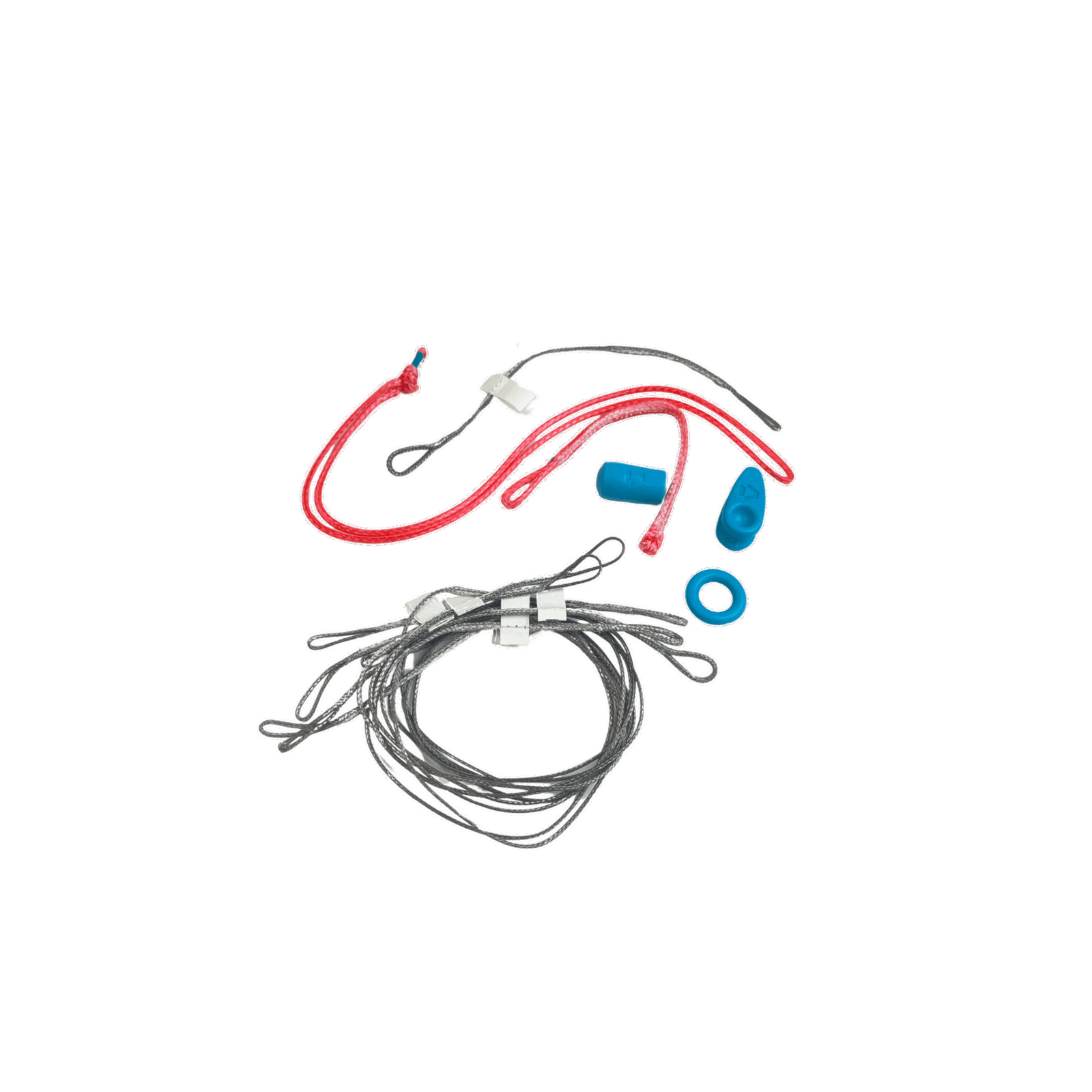 Duotone Kiteboarding - Duotone Front Bridle Set Neo left/red (SS24-SS26) - The Kitesurf Centre