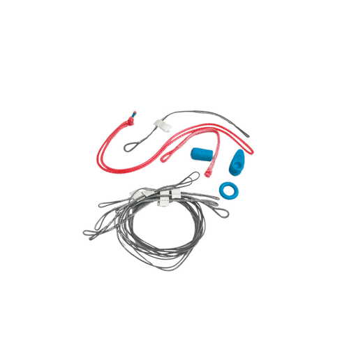 Duotone Kiteboarding - Duotone Front Bridle Set Neo left/red (SS24-SS26) - The Kitesurf Centre