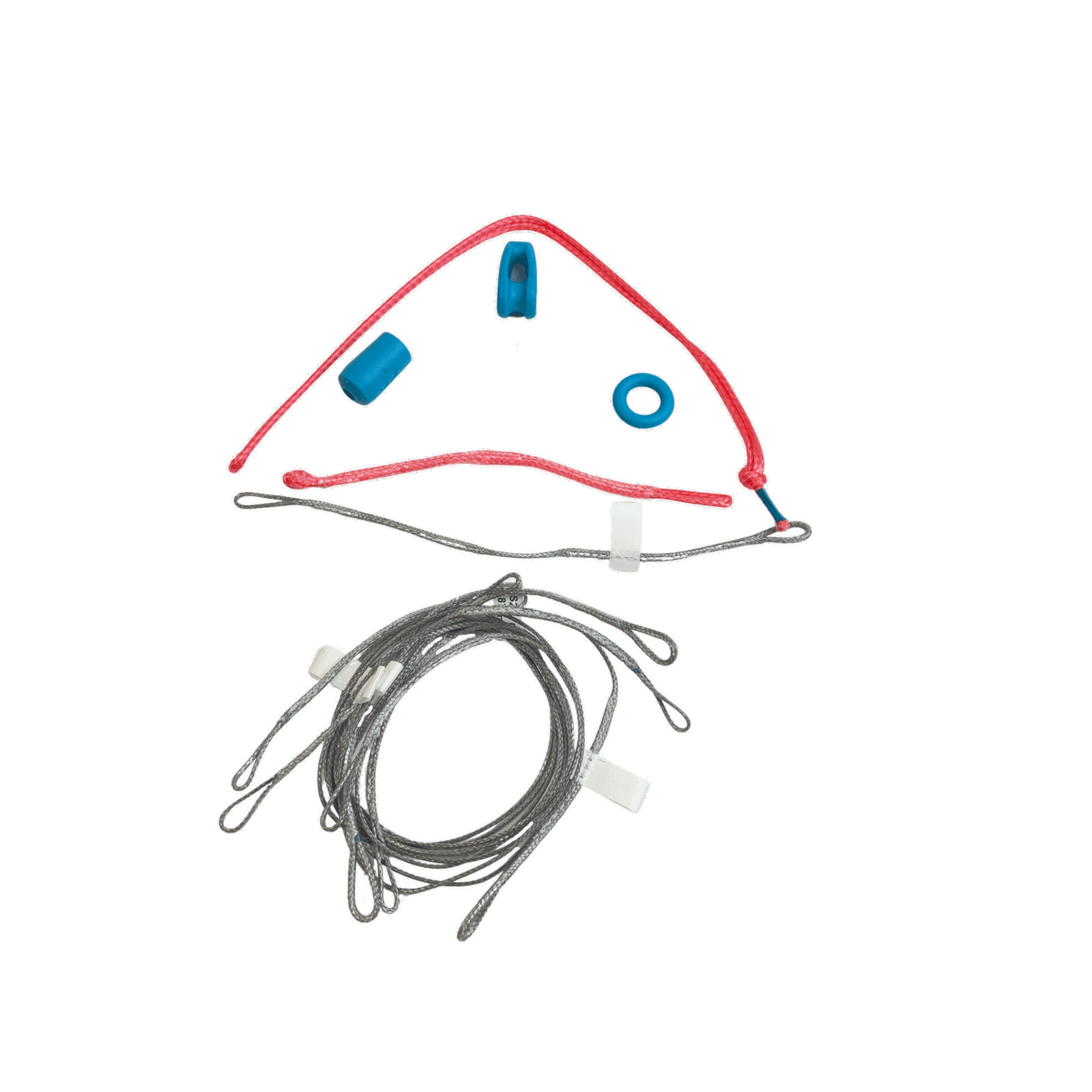Duotone Kiteboarding - Duotone Front Bridle Set Neo SLS left/red (SS24-onw) - The Kitesurf Centre