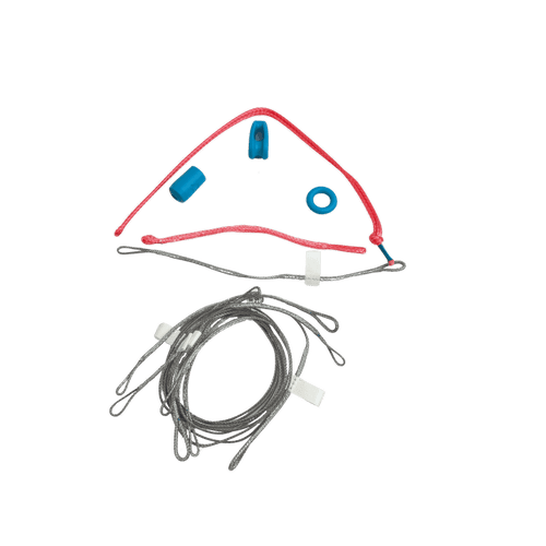 Duotone Kiteboarding - Duotone Front Bridle Set Neo SLS left/red (SS24-onw) - The Kitesurf Centre