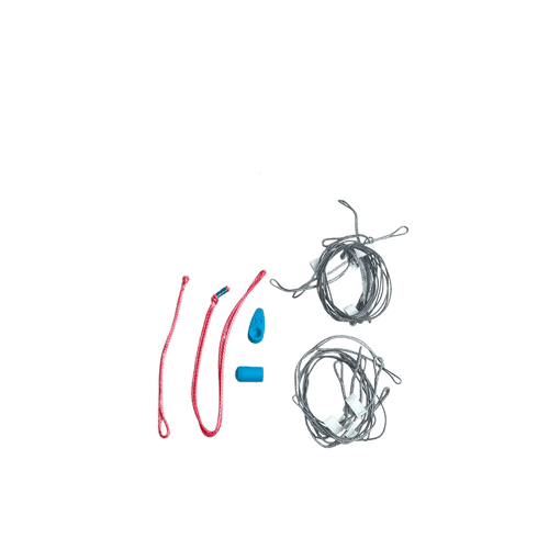 Duotone Kiteboarding - Duotone Front Bridle Set Rebel SLS left/red (SS24) - The Kitesurf Centre