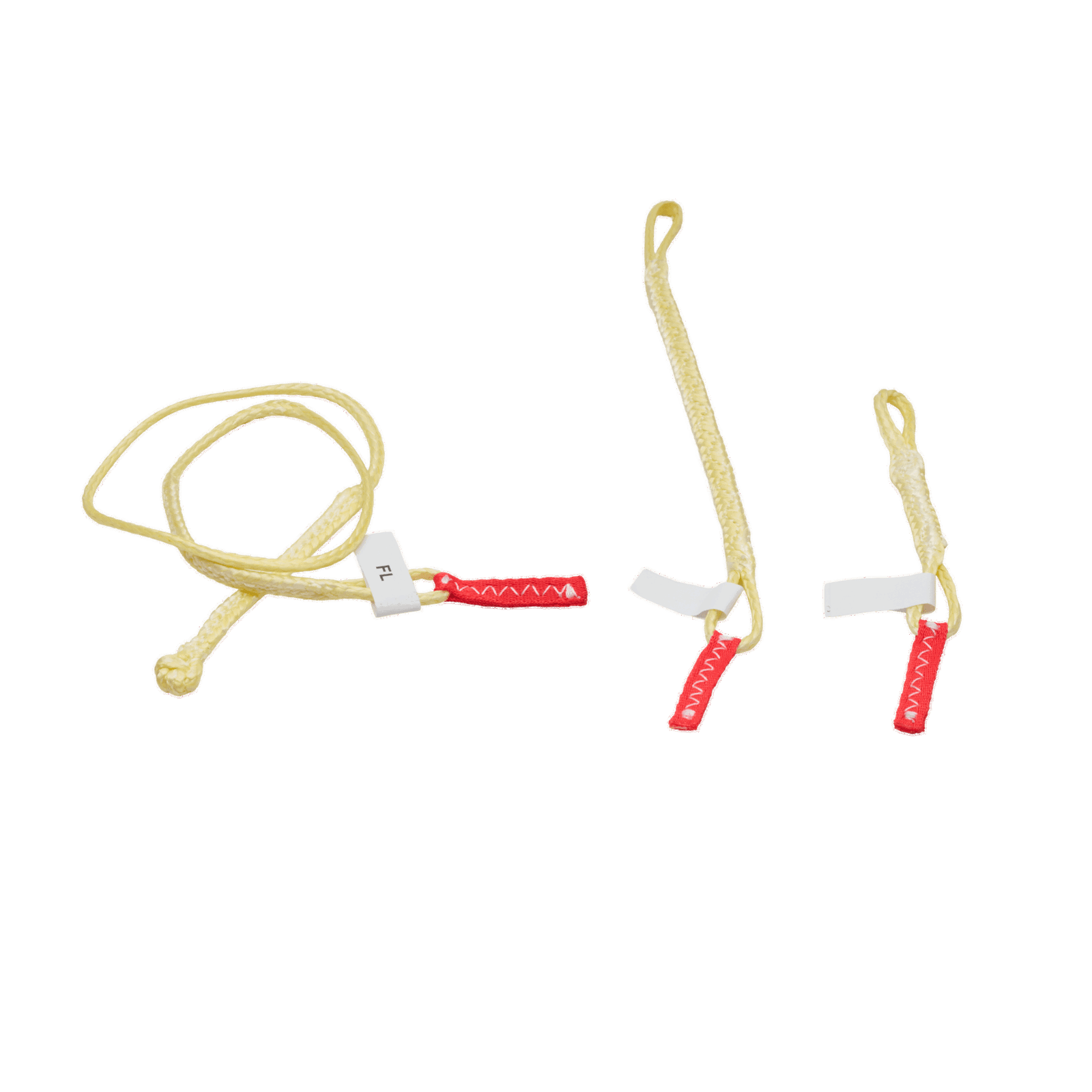 Duotone Kiteboarding - Duotone Front Pigtail set Vegas left/red (SS25-onw) - The Kitesurf Centre