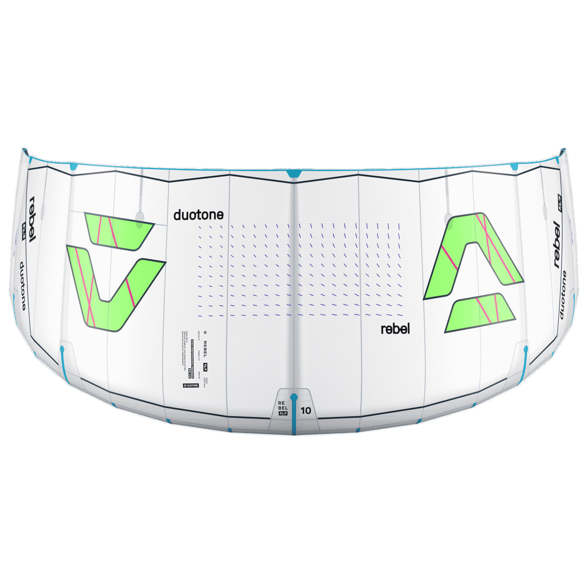 Duotone Kiteboarding - Duotone Rebel SLS Concept Blue 2027 Kite - The Kitesurf Centre
