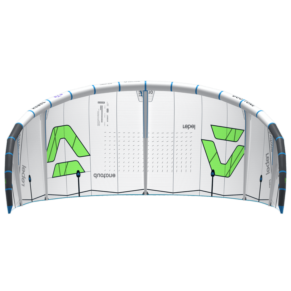 Duotone Kiteboarding - Duotone Rebel SLS Concept Blue 2027 Kite - The Kitesurf Centre