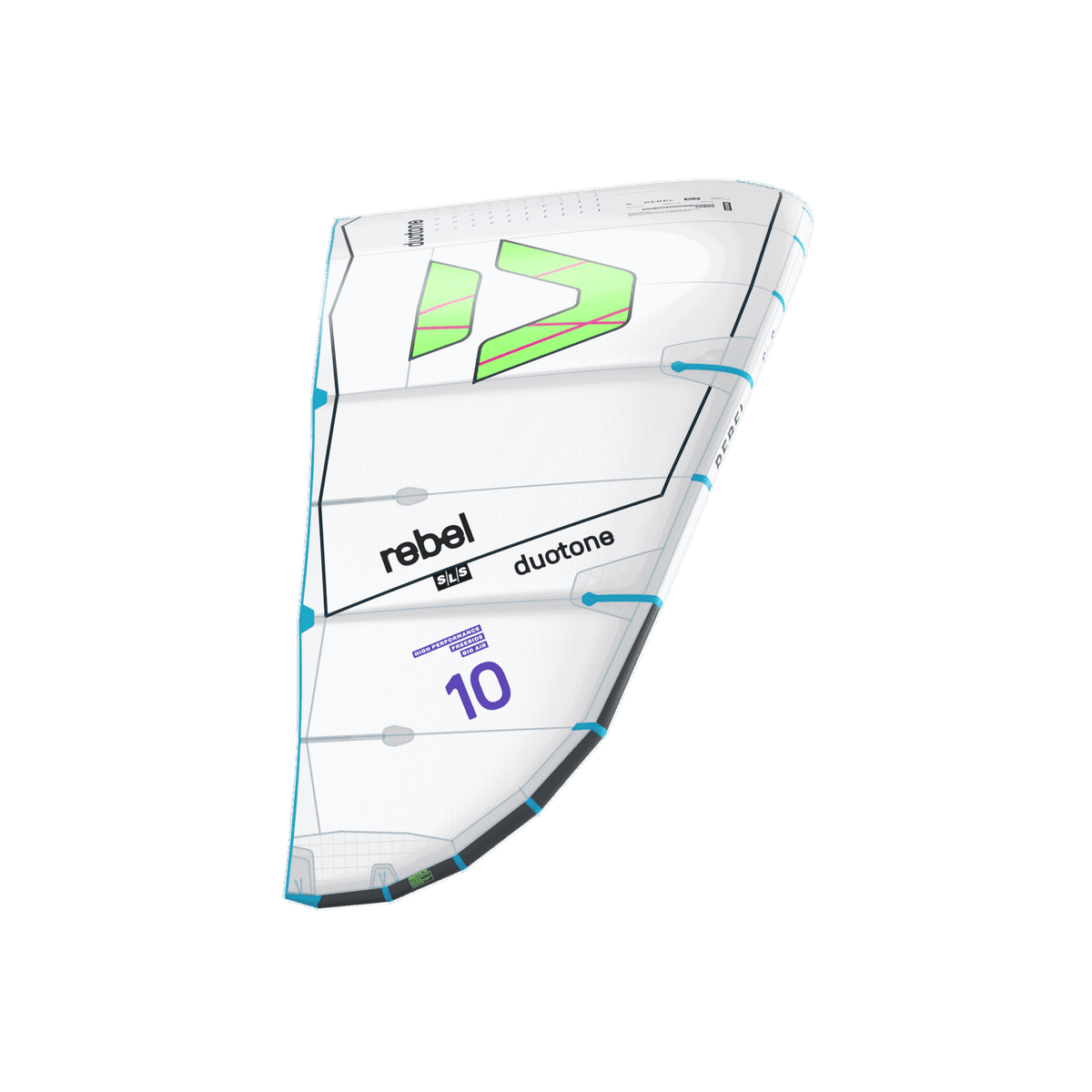 Duotone Kiteboarding - Duotone Rebel SLS Concept Blue 2027 Kite - The Kitesurf Centre