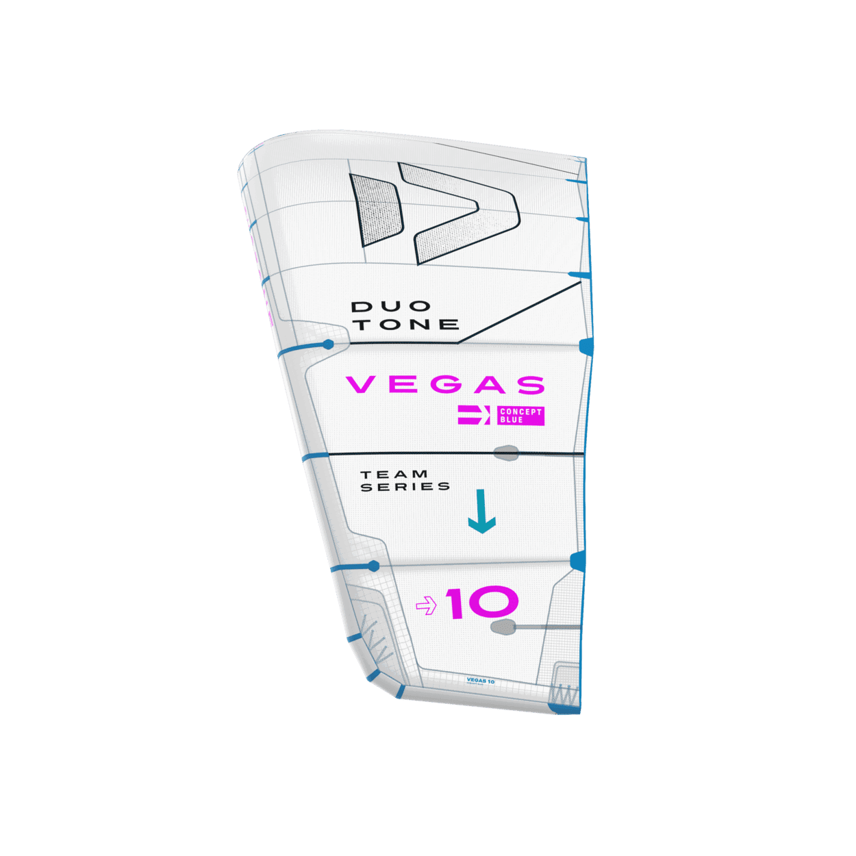 Duotone Kiteboarding - Duotone Vegas Concept Blue - The Kitesurf Centre