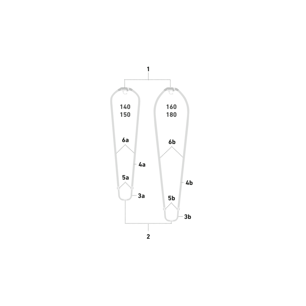 Duotone Windsurfing - Duotone Alu Tailend oval w. iTail Wave compl. - The Kitesurf Centre