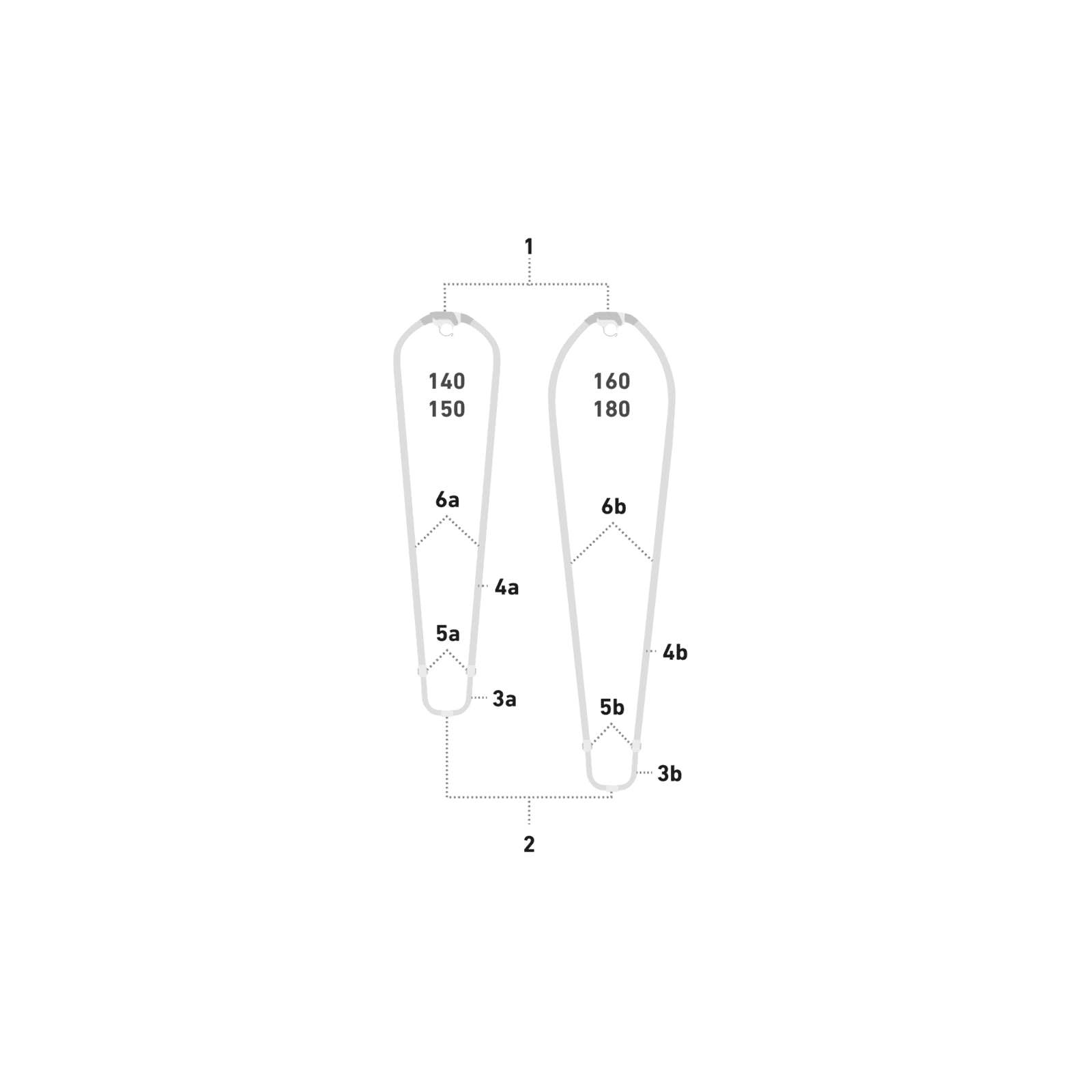 Duotone Windsurfing - Duotone Alu Tailend oval w. iTail Wave compl. - The Kitesurf Centre