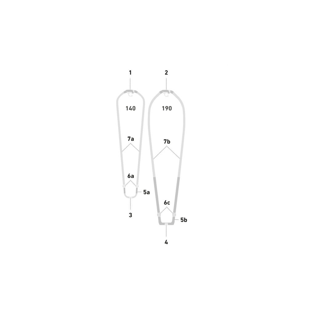 Duotone Windsurfing - Duotone EVA grip Platinum AERO (2pcs) - The Kitesurf Centre