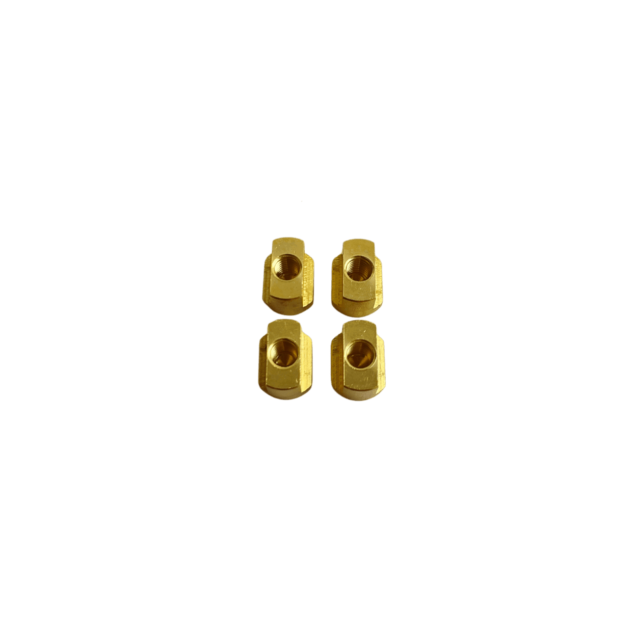 Duotone Wing Foiling - Duotone Board Spare TrackNut Brass for Air (4pcs) (SS24 - onw) - The Kitesurf Centre