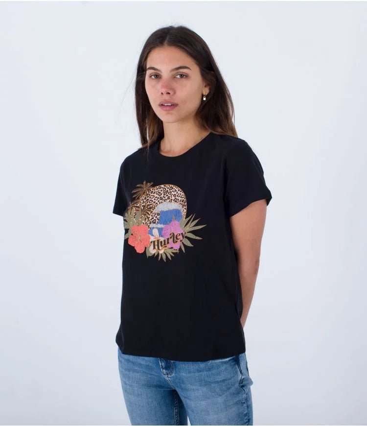 Hurley - Hurley Leopard Classic T-Shirt - The Kitesurf Centre