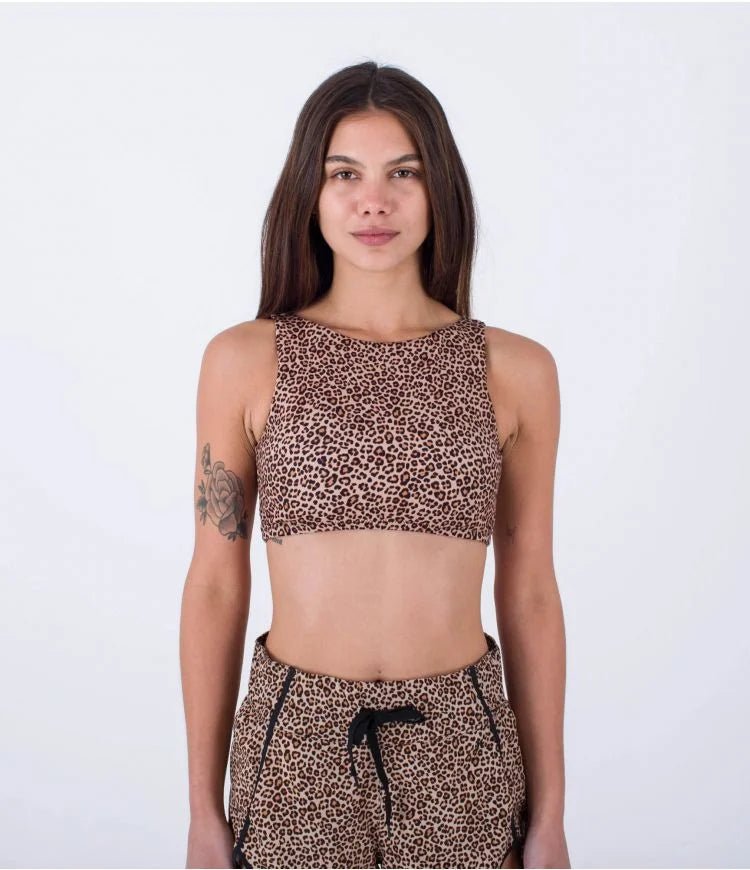 Hurley - Hurley Max Leopard Bikini Top - The Kitesurf Centre
