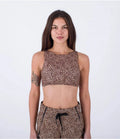 Hurley - Hurley Max Leopard Bikini Top - The Kitesurf Centre