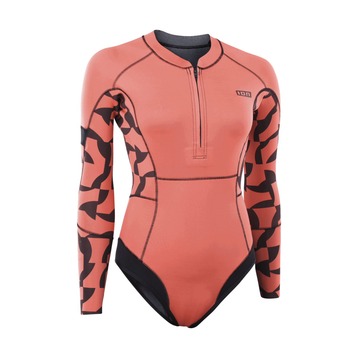 ION Water - ION Amaze Hot Shorty 1.5 LS Front Zip - The Kitesurf Centre