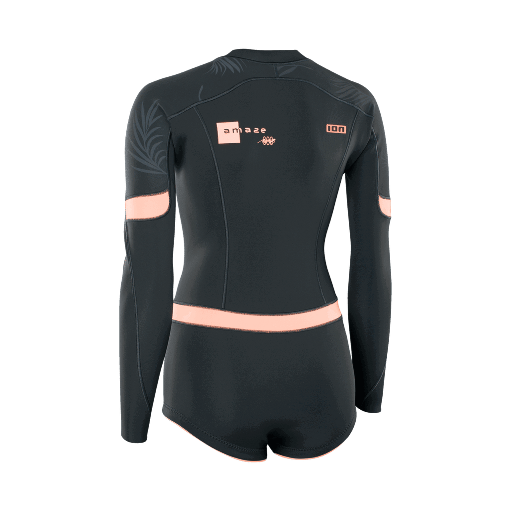 ION Water - ION Amaze Hot Shorty 1.5 LS Front Zip - The Kitesurf Centre