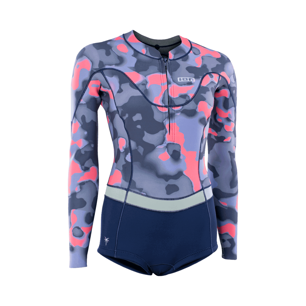 ION Water - ION Amaze Hot Shorty 1.5 LS Front Zip - The Kitesurf Centre