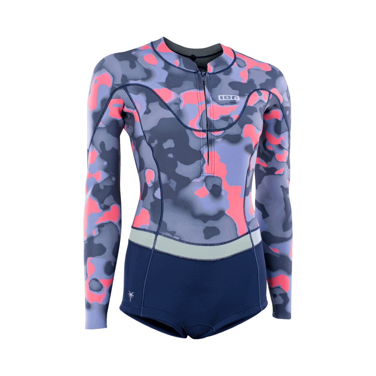 ION Water - ION Amaze Hot Shorty 1.5 LS Front Zip - The Kitesurf Centre