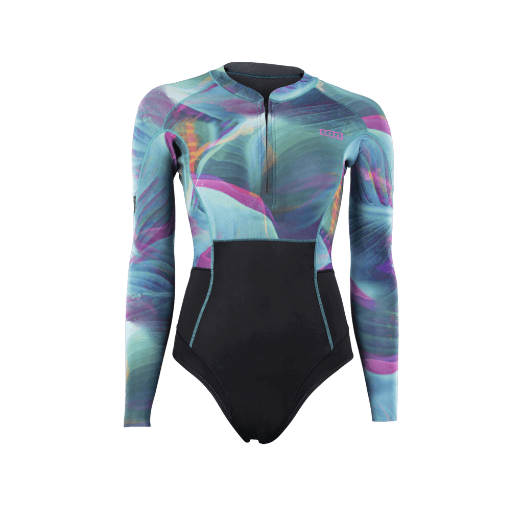 ION Water - ION Amaze Hot Shorty 1.5 LS Front Zip women - The Kitesurf Centre