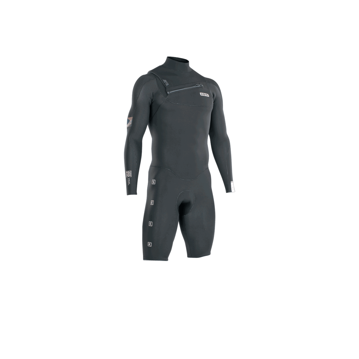 ION Water - ION Seek Core 2/2 Shorty LS Front Zip - The Kitesurf Centre