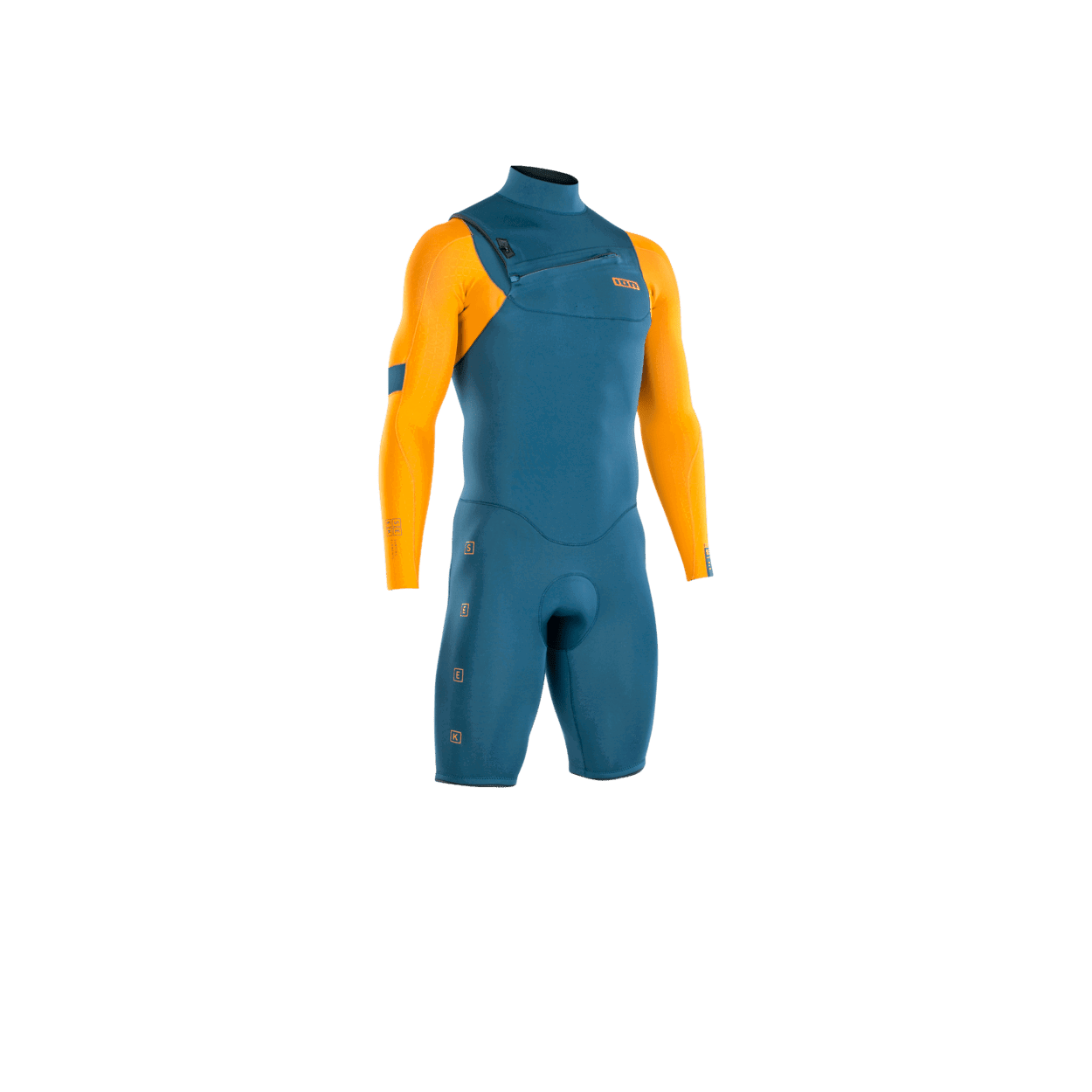 ION Water - ION Seek Core 2/2 Shorty LS Front Zip - The Kitesurf Centre