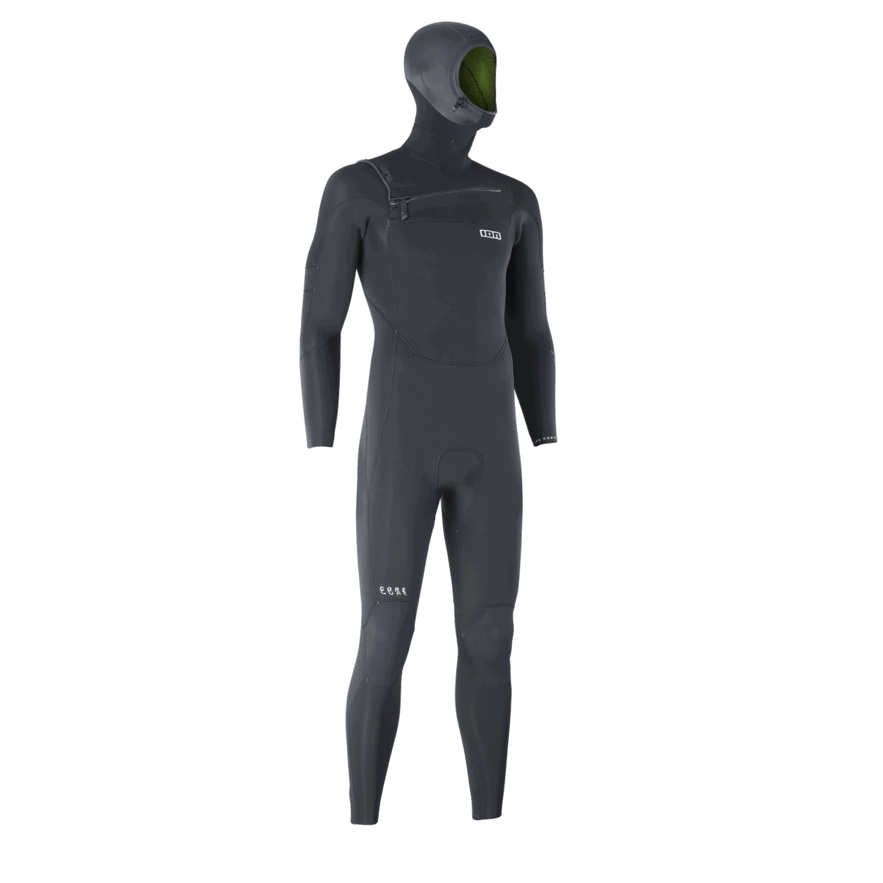 ION Water - ION Seek Core 5/4 Hood Front Zip men - The Kitesurf Centre