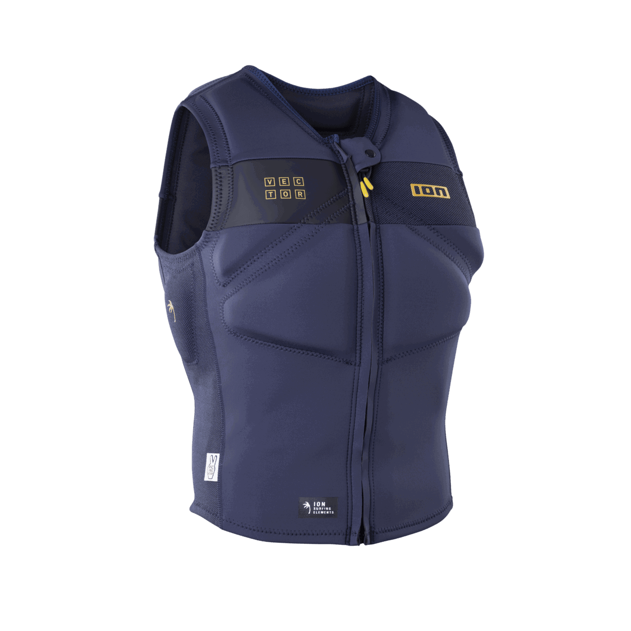 ION Water - ION Vector Vest Amp Front Zip - The Kitesurf Centre