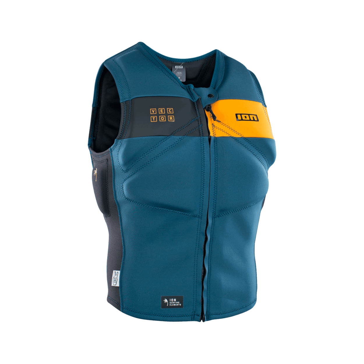 ION Water - ION Vector Vest Amp Front Zip - The Kitesurf Centre