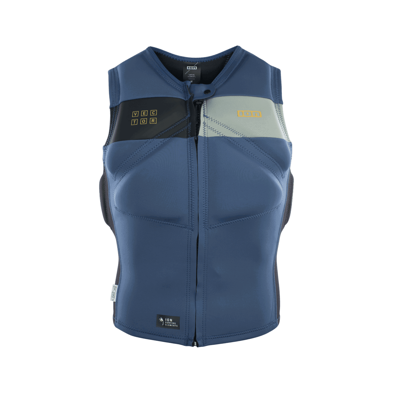 ION Water - ION Vector Vest Amp Front Zip - The Kitesurf Centre