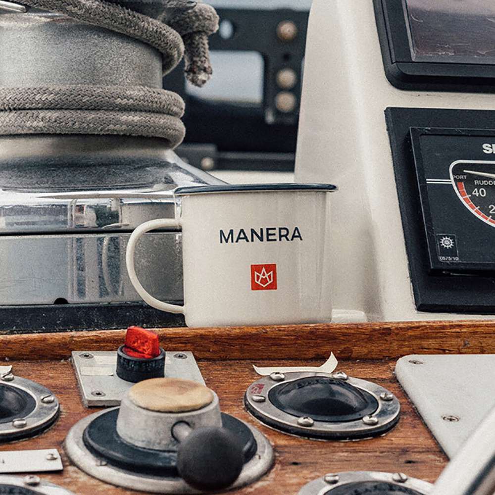 Manera - Manera Enamel Mug - Durable Outdoor Camping Cup - The Kitesurf Centre