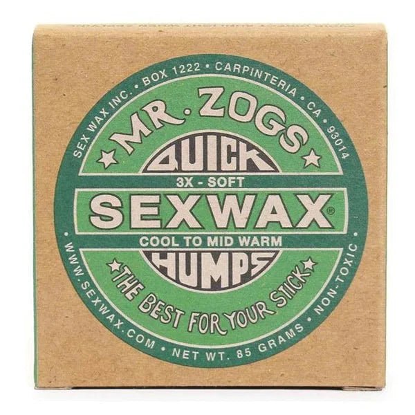 Mr Zog's - Sex Wax 3X Green Surf Wax - The Kitesurf Centre