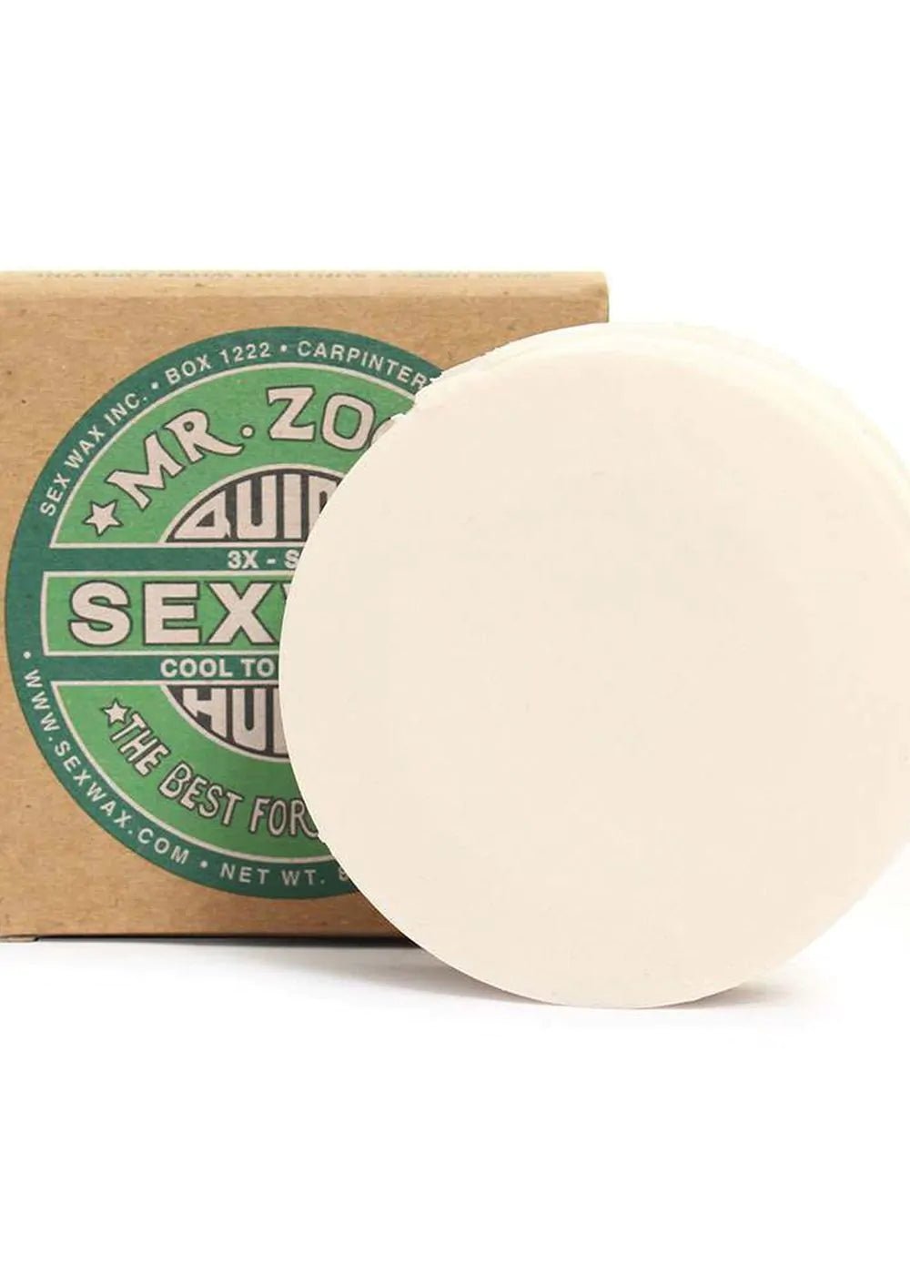 Mr Zog's - Sex Wax 3X Green Surf Wax - The Kitesurf Centre