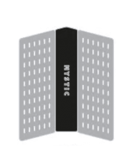 Mystic - 3 Piece Front Pad - Light Grey - 2026 - The Kitesurf Centre