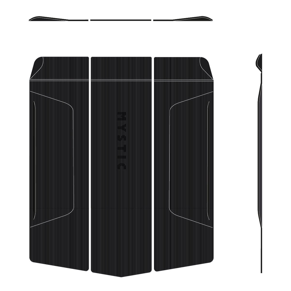 Mystic - 3 Piece Front Pad Sidebump - 2026 - The Kitesurf Centre