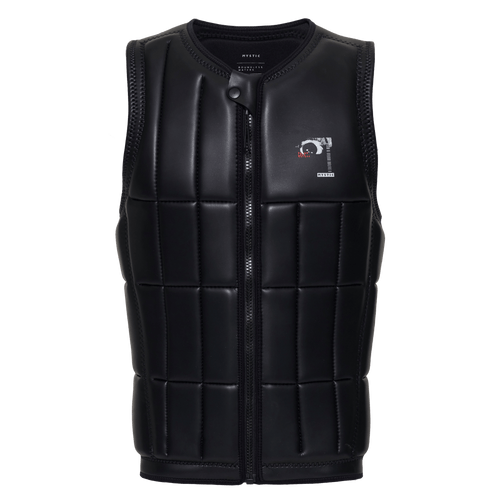 Mystic - Anarchy Impact Vest Fzip Wake - Black - 2026 - The Kitesurf Centre