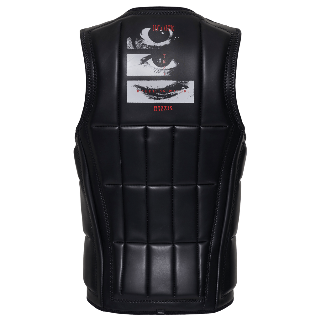 Mystic - Anarchy Impact Vest Fzip Wake - Black - 2026 - The Kitesurf Centre